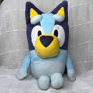 Bluey Kids Bedding Plush 17" Cuddle and Decorative Pillow Buddy, Microfiber EUC
